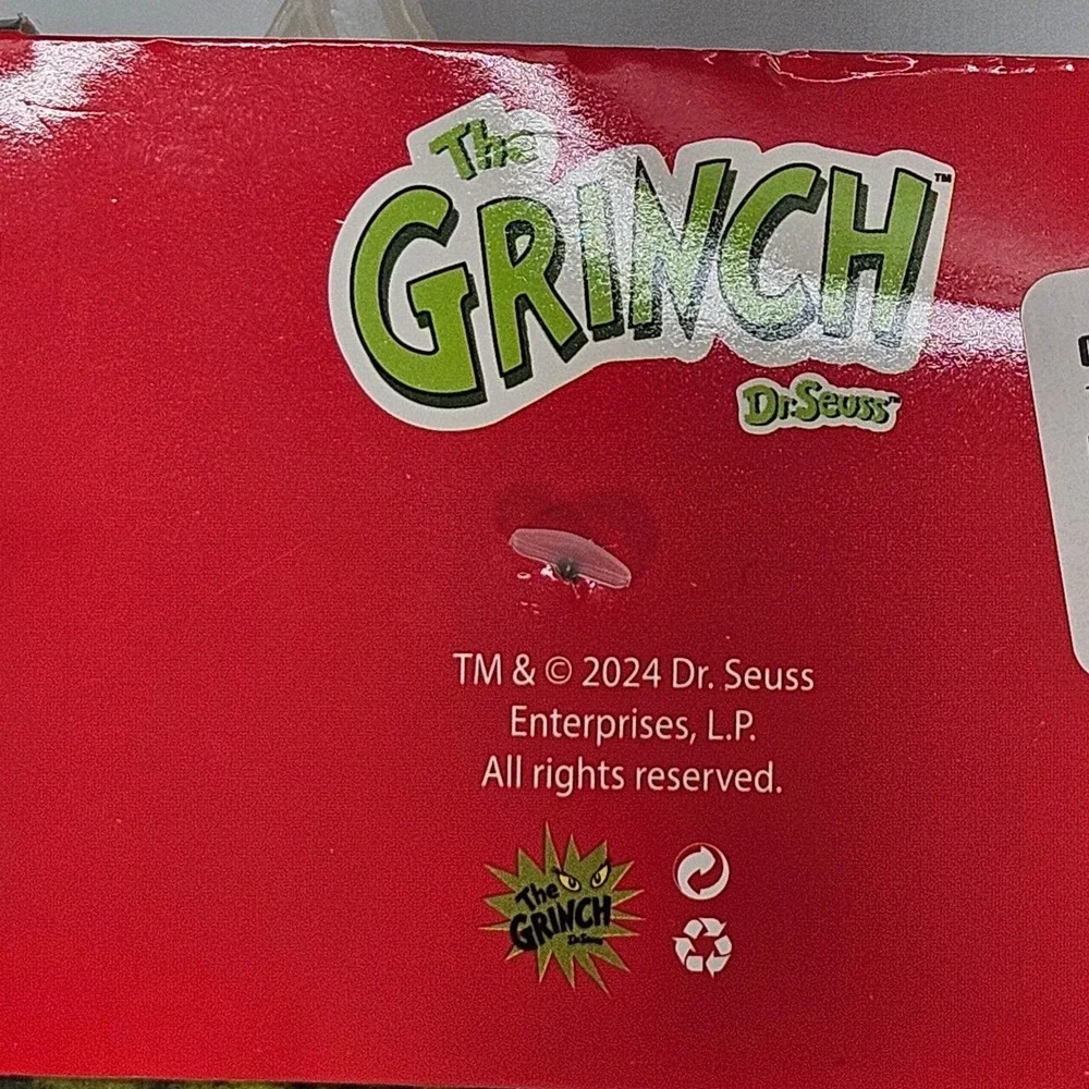 The Grinch Toddler Sleep Pant 2T Family Pajamas‎ Black White Plaid Fleece